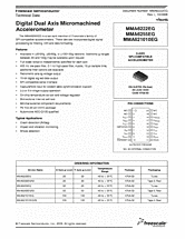 DataSheet MMA6255EG pdf